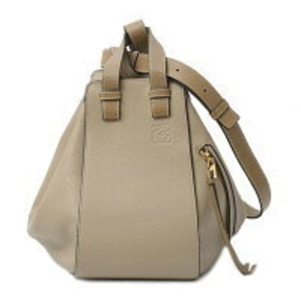 Loewe Hammock shoulder bag handbag Greige Brown Gray leather